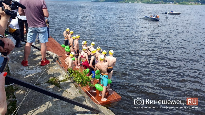 В Кинешме состоялись соревнования по плаванию на открытой воде «Swimcup – Волга»