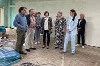 В школе №17 начался ремонт спортивного зала