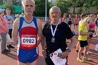 Владимир Тисленко выиграл чемпионат Москвы по лёгкой атлетике среди ветеранов