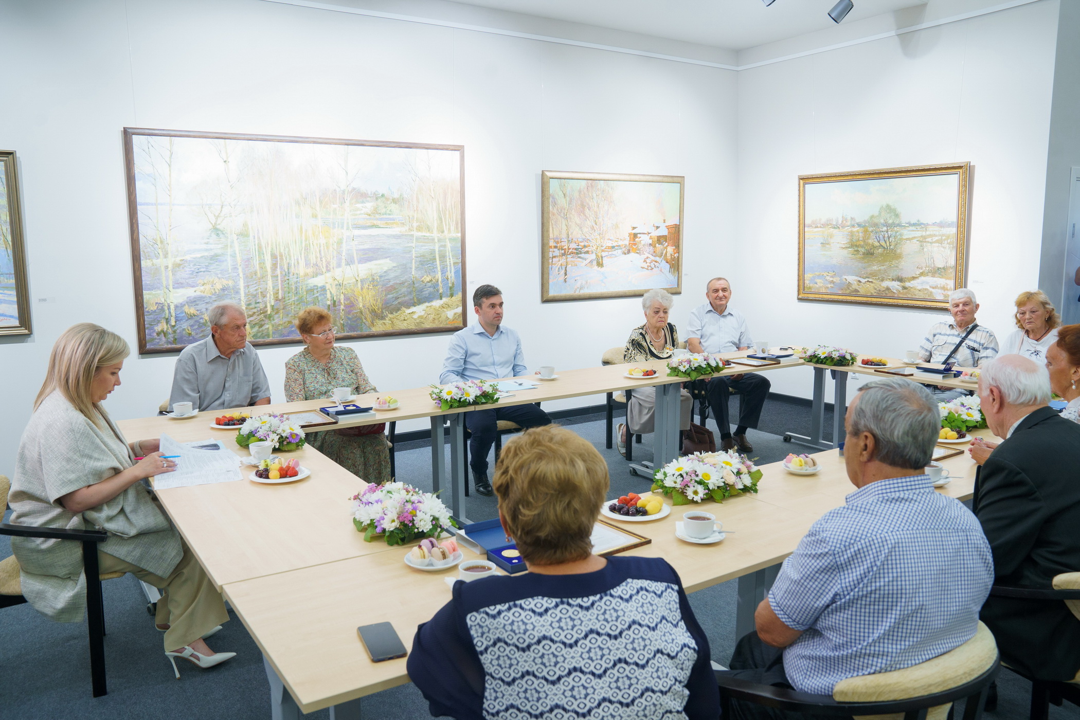 Губернатор поздравил с Днем семьи, любви и верности семейные пары, прожившие вместе более 50 лет