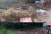 С кинешемских свалок вывезли ещё 530 кубических метров веток и мусора