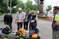 На реке Мере начинается областной туристический слёт