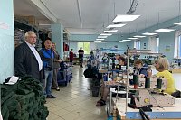 Александр Фомин посетил кинешемские предприятия «ГАЛС» и «Русичи»