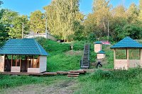 В Наволоках благоустраивают территорию ключика-родничка в честь Тихона Луховского