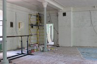 В лицее им.Д.А.Фурманова продолжается ремонт спортивного зала