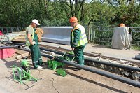 Завершается ремонт кинешемских мостов через Казоху и Томну