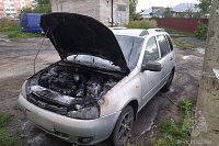 В Кинешме загорелась «Лада Калина»