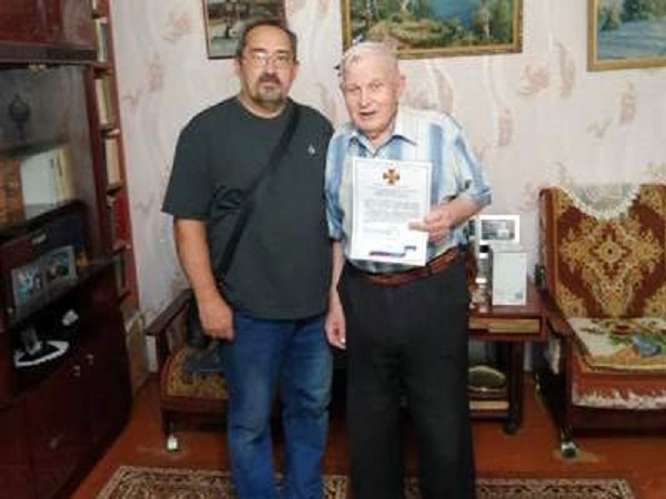 Сотрудники кинешемского СИЗО №2 поздравили ветерана УИС с 90 - летним юбилеем