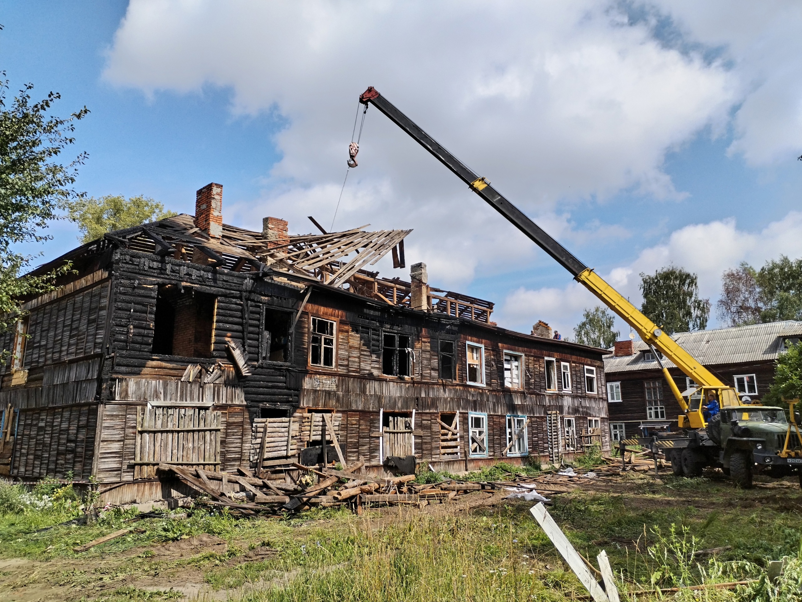 Кинешемский суд начал рассмотрение дела о сносе расселённых аварийных домов