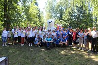 В парке у бывшего КЮМа отметили День физкультурника