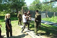 В Кинешемском районе на «Рубеже маршала А.М.Василевского» играли в «Зарницу»