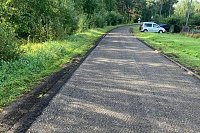 В Батманах продолжается ремонт дороги на ул.Центральной