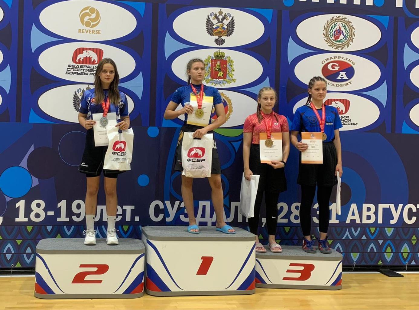 Кинешемцы завоевали медали первенства России по спортивной борьбе