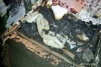 В гараже на ул.Желябова загорелась мебель