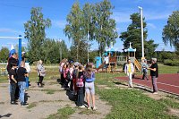 В Первомайском открылась новая многофункциональная спортивная площадка