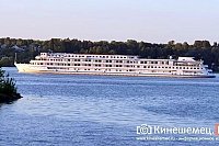 В навигацию 2023 года в Кинешму, Плёс и Юрьевец зашли уже 282 теплохода