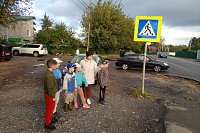 Воспитанники детского дома повторили требования Правил дорожного движения