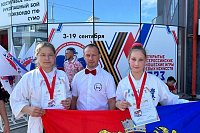 Каратистки Кинешмы завоевали четыре медали на Всероссийском юношеском турнире