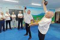 В спортивном клубе «Каскад» прошла спартакиада среди ветеранских организаций