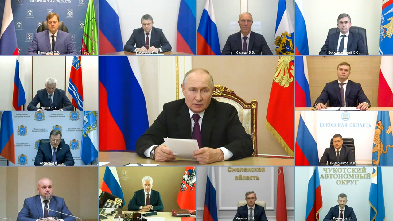 Станислав Воскресенский принял участие во встрече Владимира Путина с избранными губернаторами