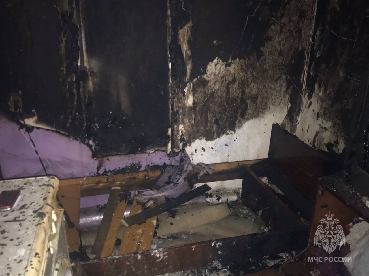 В Кинешме пенсионерка задохнулась во время пожара квартире на ул.Пионерской