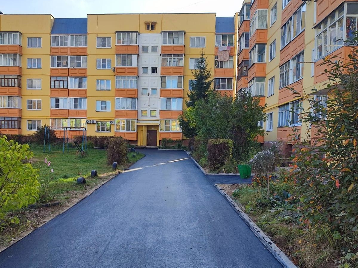 В Кинешме в 2023 году отремонтированы 19 придомовых территорий