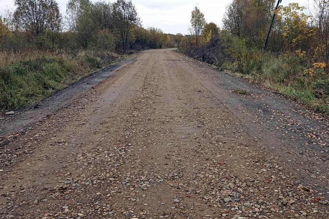 В Кинешемском районе отремонтировали дорогу к психоневрологическому интернату