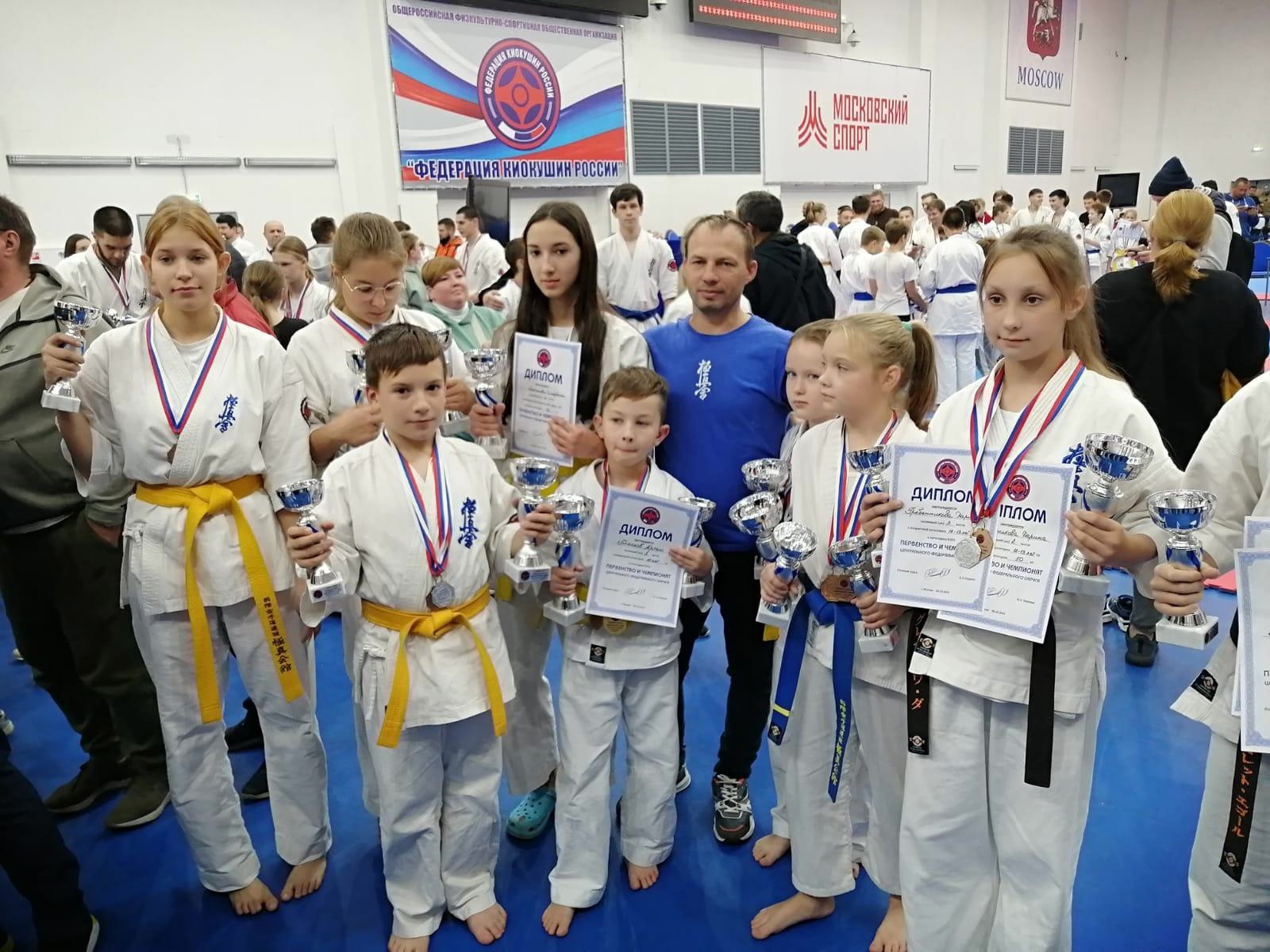 Кинешемцы - победители Первенства ЦФО по киокушин