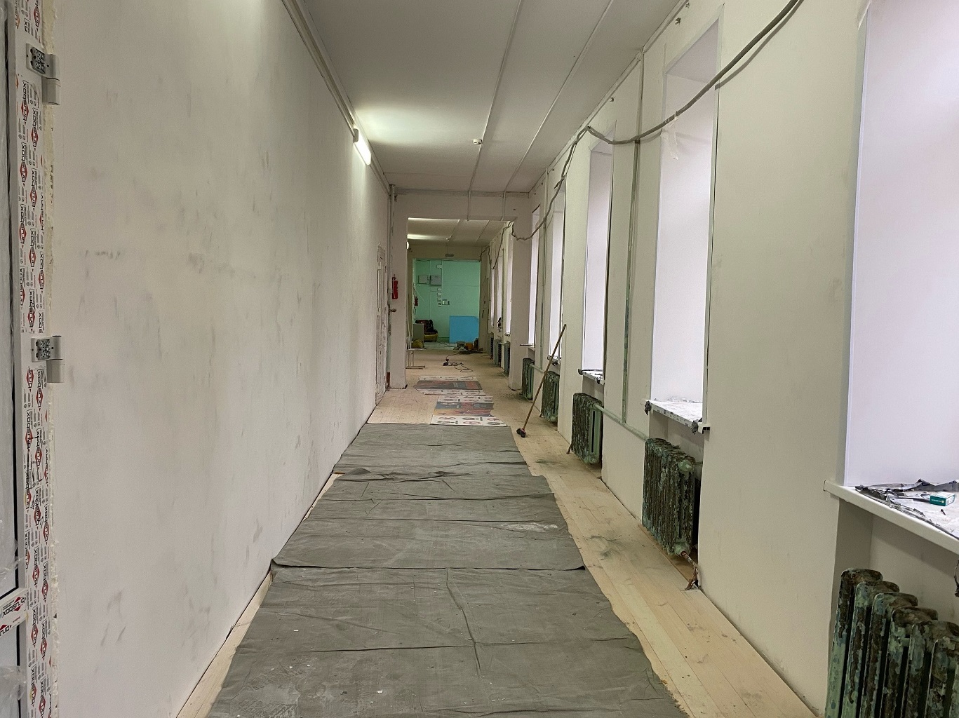 Завершается ремонт филиала спортшколы «Волжанин» на ул.Красноветкинской