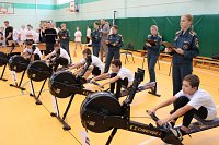 В школе №18 впервые прошли соревнования по «гребле-индор»