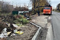 Со свалок на ул.Юрьевецкой вывезено 600 кубических метров веток и мусора