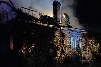 При пожаре жилого дома в д.Щечиха погиб мужчина