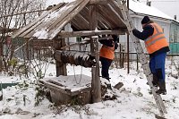 В Кинешме продолжается ремонт питьевых колодцев