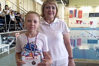 Мария Абдулина стала призером соревнований по плаванию в Вичуге