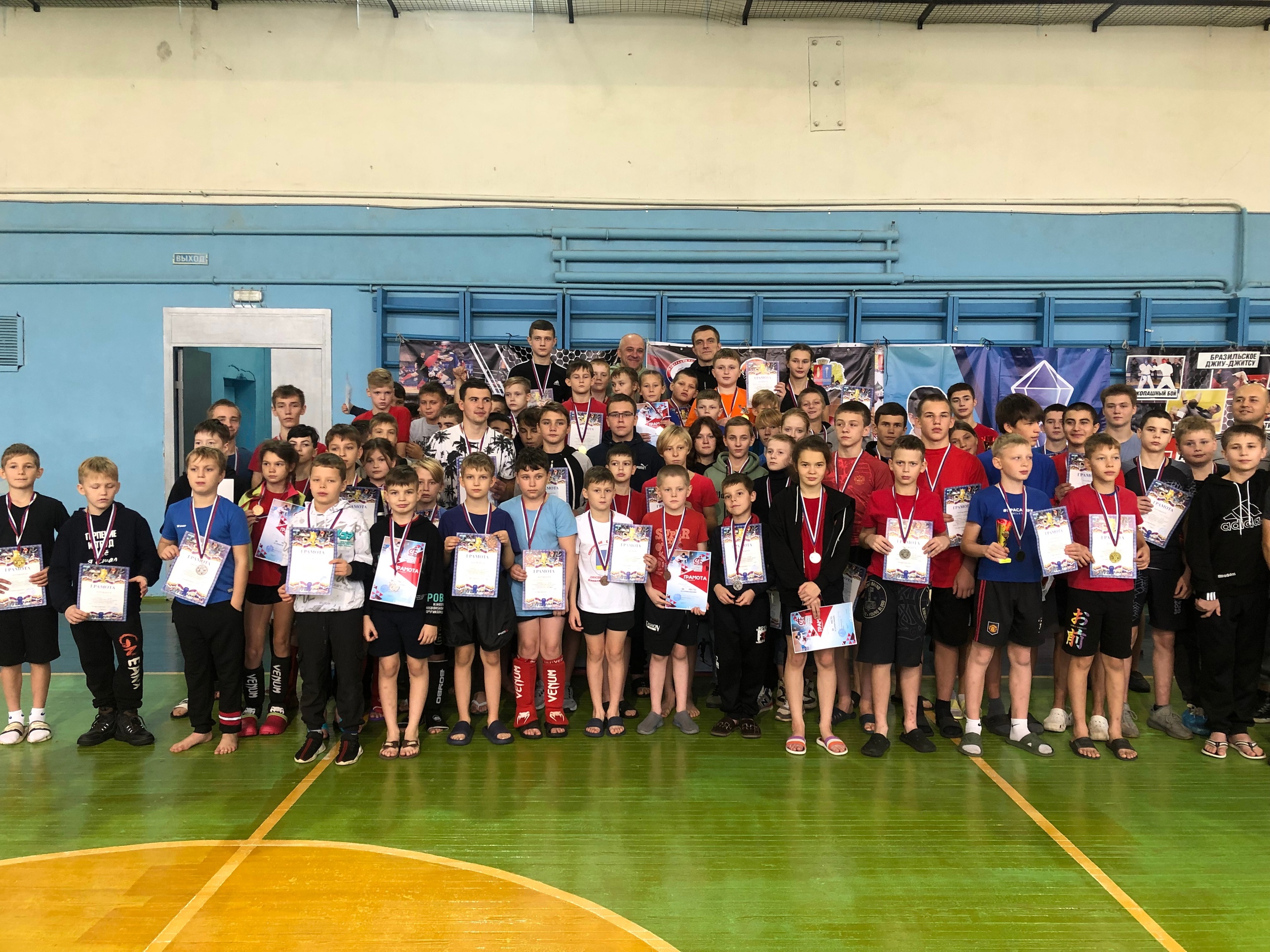 В Кинешме прошло открытое первенство СШ «Волжанин» по панкратиону