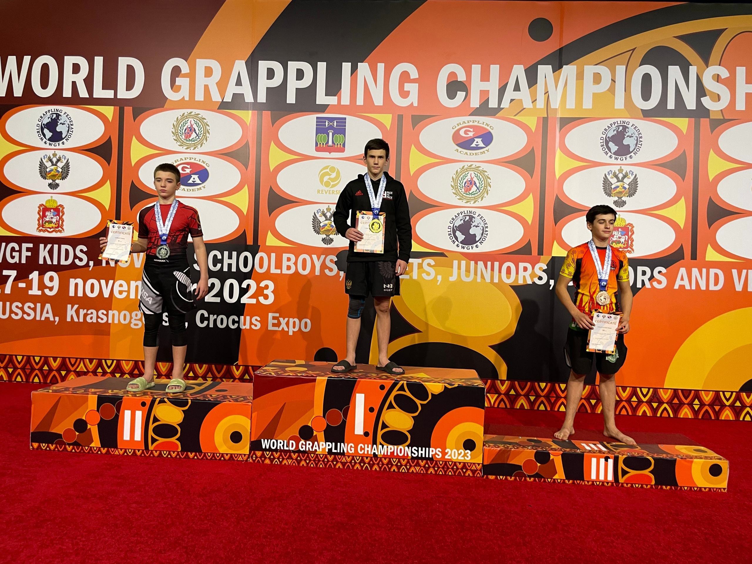 Кинешемец Захар Ларичев победил на Первенстве мира по спортивной борьбе