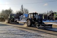 Дороги и тротуары Кинешмы очищают от снега