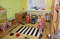 В детскому саду №34 оборудовали кабинет, посвященный безопасности дорожного движения