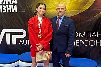 Елизавета Пшеничных стала бронзовым призером Всероссийского турнира по самбо