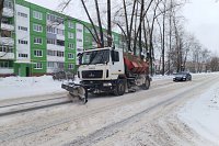 Для расчистки Кинешмы от снега мобилизована вся техника УГХ