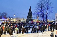 15 декабря зажгутся огни на главной новогодней ёлке Кинешмы