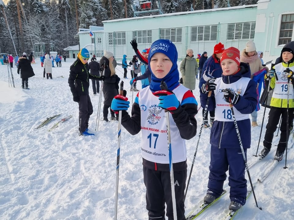 В Кинешме прошло первенство спортшколы «Звёздный» по лыжным гонкам