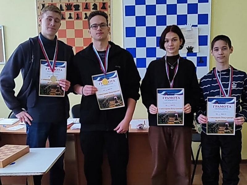 В Кинешме состоялся новогодний блиц-турнир по шахматам