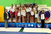 В Кинешме прошел новогодний турнир по спортивной акробатике «Полный вперед»