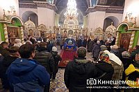 Кинешемцы празднуют Рождество Христово