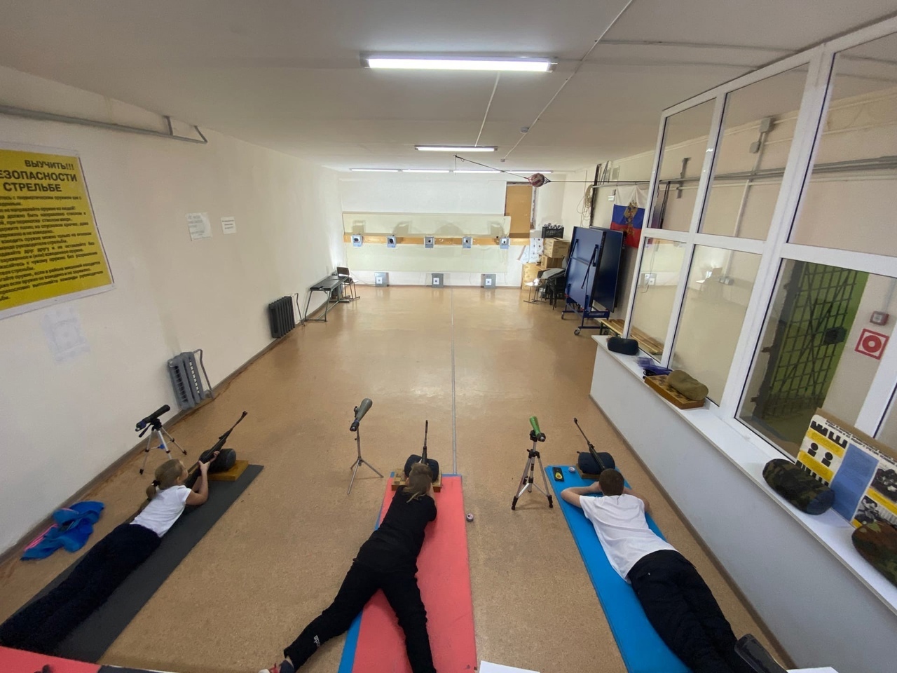 Определены победители первенства СШ «Звёздный» по пулевой стрельбе