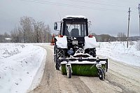 Деревни и поселки Кинешемского района освобождают от снежного плена