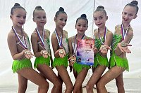 Кинешемские гимнастки стали бронзовыми призерами Чемпионата Ивановской области