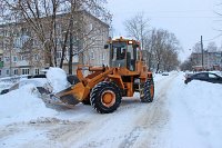 УГХ устраняет последствия очередного снегопада