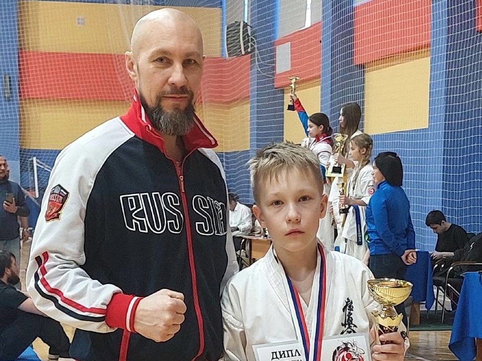 Михаил Туманов стал серебряным призером турнира по киокусинкай